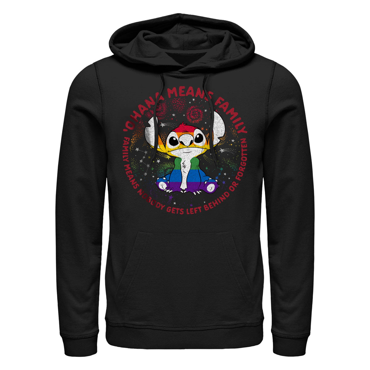 Men's Disney Ohana Pride Lightweight Hoodie product image 1