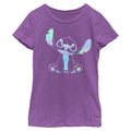 Girl's Disney Holographic Stitch T-Shirt product image 1