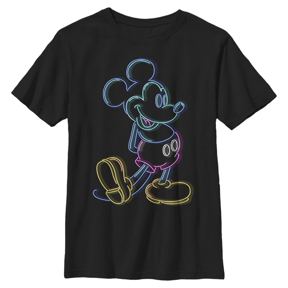 Boy's Disney Neon Mickey T-Shirt product image 1