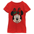 Girl's Disney Big Minnie Holiday T-Shirt product image 1