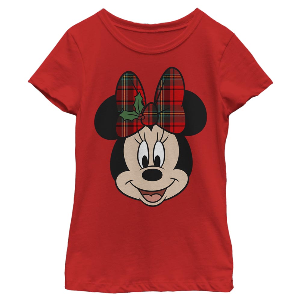 Girl's Disney Big Minnie Holiday T-Shirt product image 1