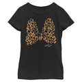 Girl's Disney Minnie Mouse Cheetah Print Bow Signature product image 1