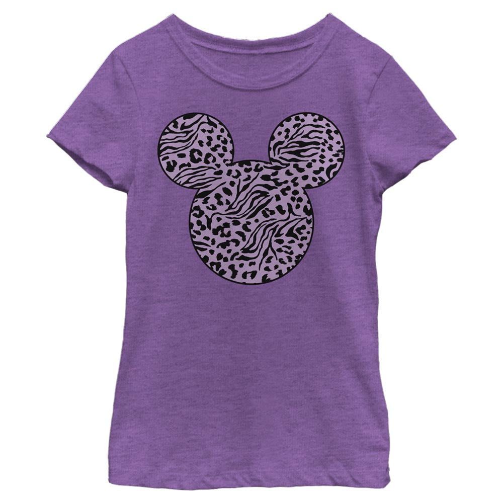 Girl's Disney Mickey Zebra Cheeta Fill T-Shirt product image 1