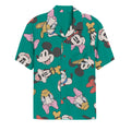Men's Disney MINNIE FRIENDS TOSS Button Up Woven
