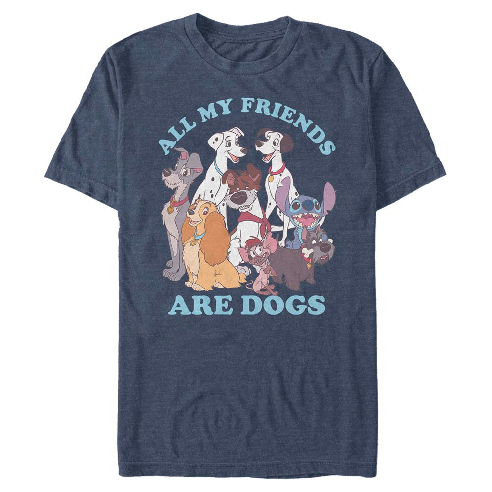 Men's Disney All My Friends are Dogs T-Shirt product image 1