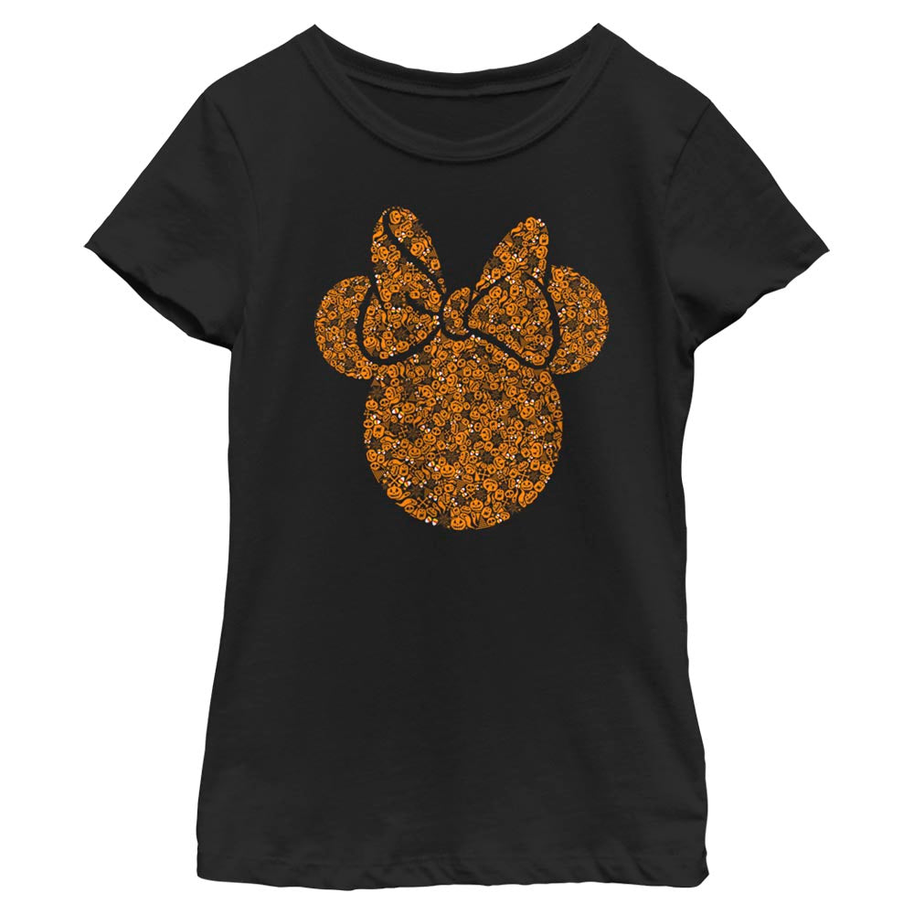 Girl's Disney Halloween Minnie Silhouette Filled T-Shirt product image 1
