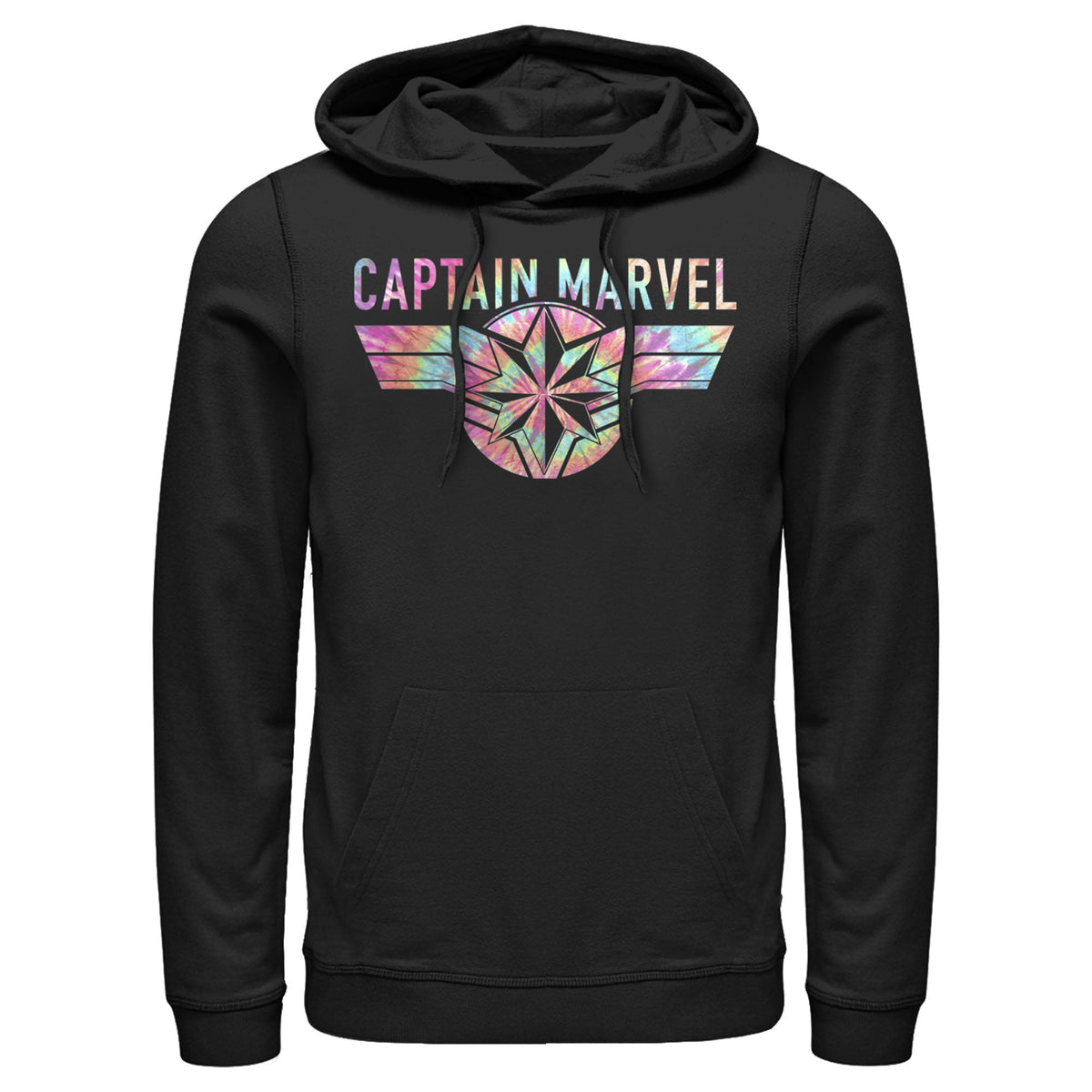 Men's Marvel Tie Dye Captain Lightweight Hoodie product image 1