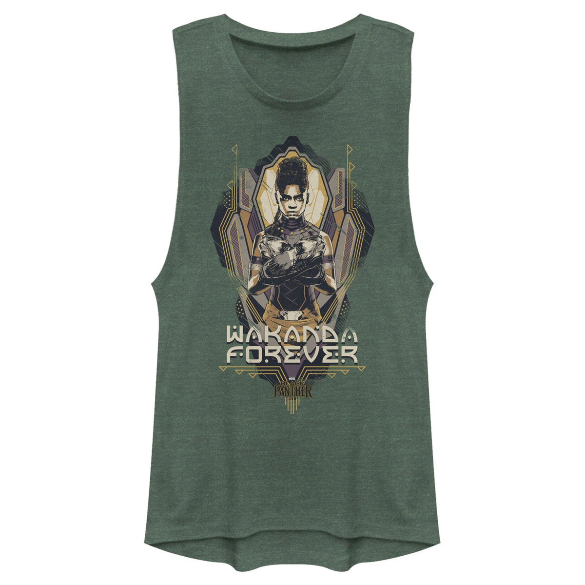 Junior's Marvel Shuri Forever Muscle Tee product image 1