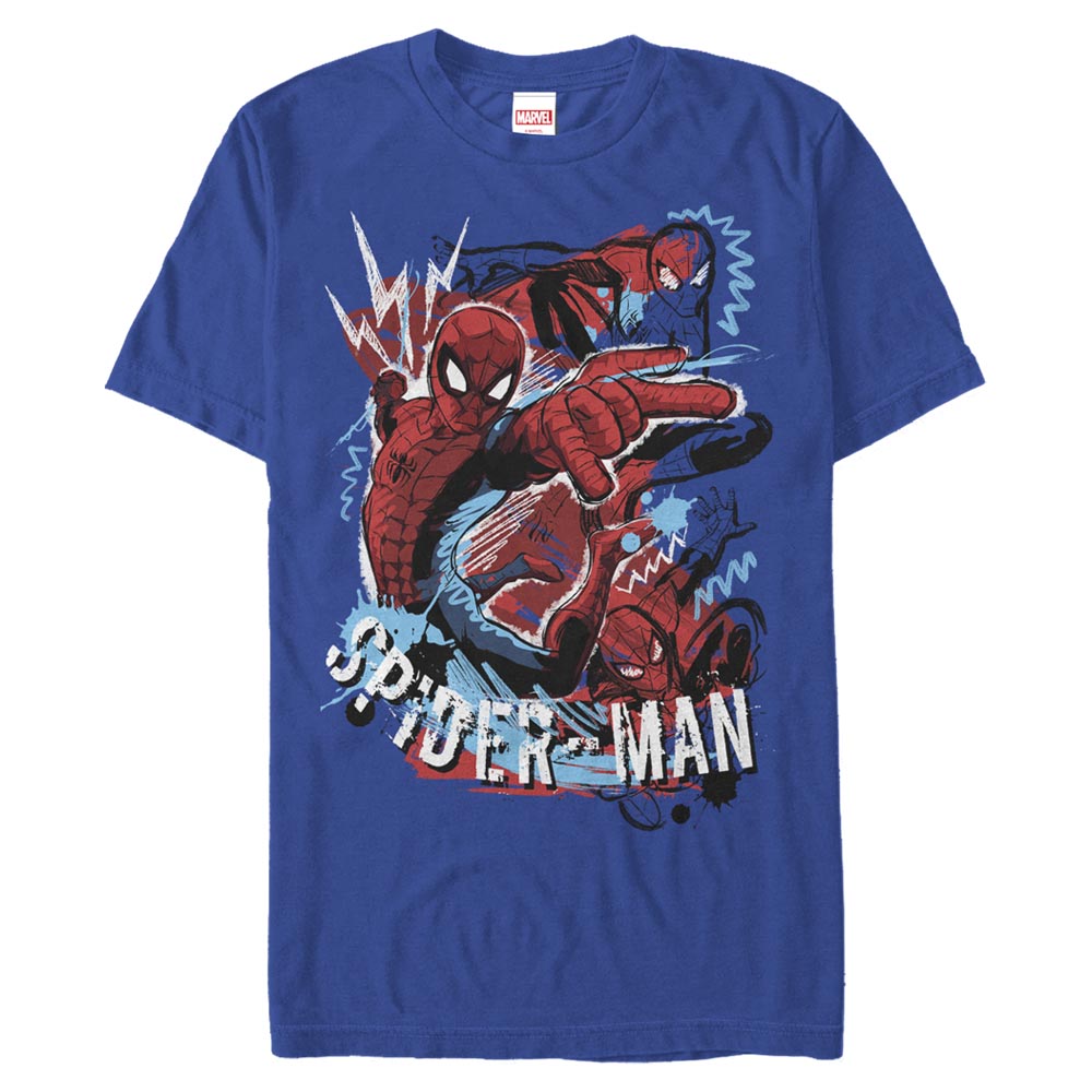 Men's Marvel Spider-Man Cartoon T-Shirt product image 1