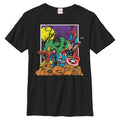 Boy's Marvel Halloween Avengers Scene T-Shirt product image 1