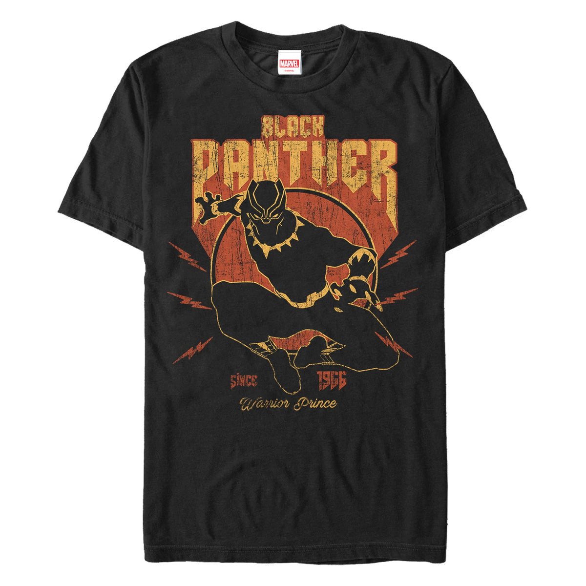 Men's Marvel Lighting Panther T-Shirt product image 1
