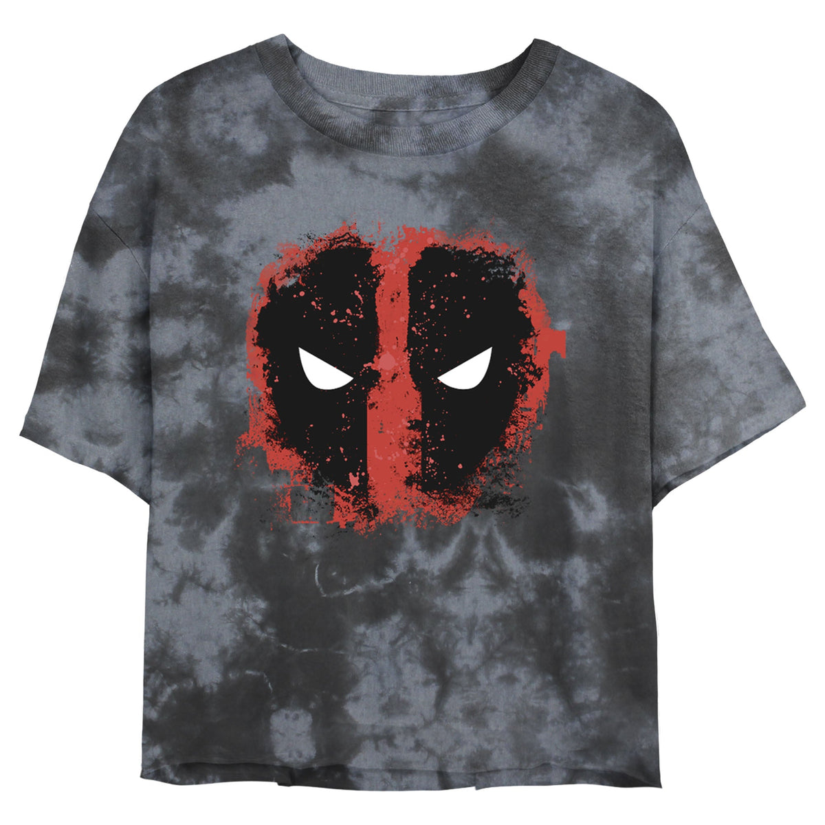 Junior's Marvel Dead Eyes Bombard Tie-Dye T-Shirt product image 1
