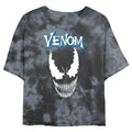 Junior's Marvel Venom Crest Bombard Tie-Dye T-Shirt product image 1