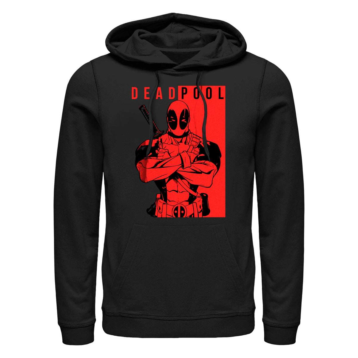 Men's Marvel Deadpool Police Lightweight Hoodie product image 1