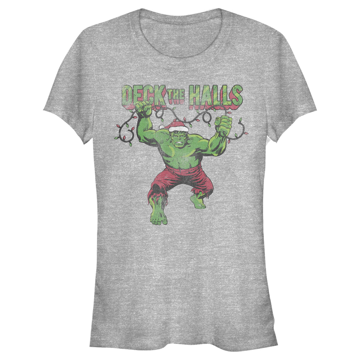 Junior's Marvel Deck Hulk T-Shirt product image 1