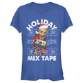 Junior's Marvel Groot Tape Bow T-Shirt product image 1