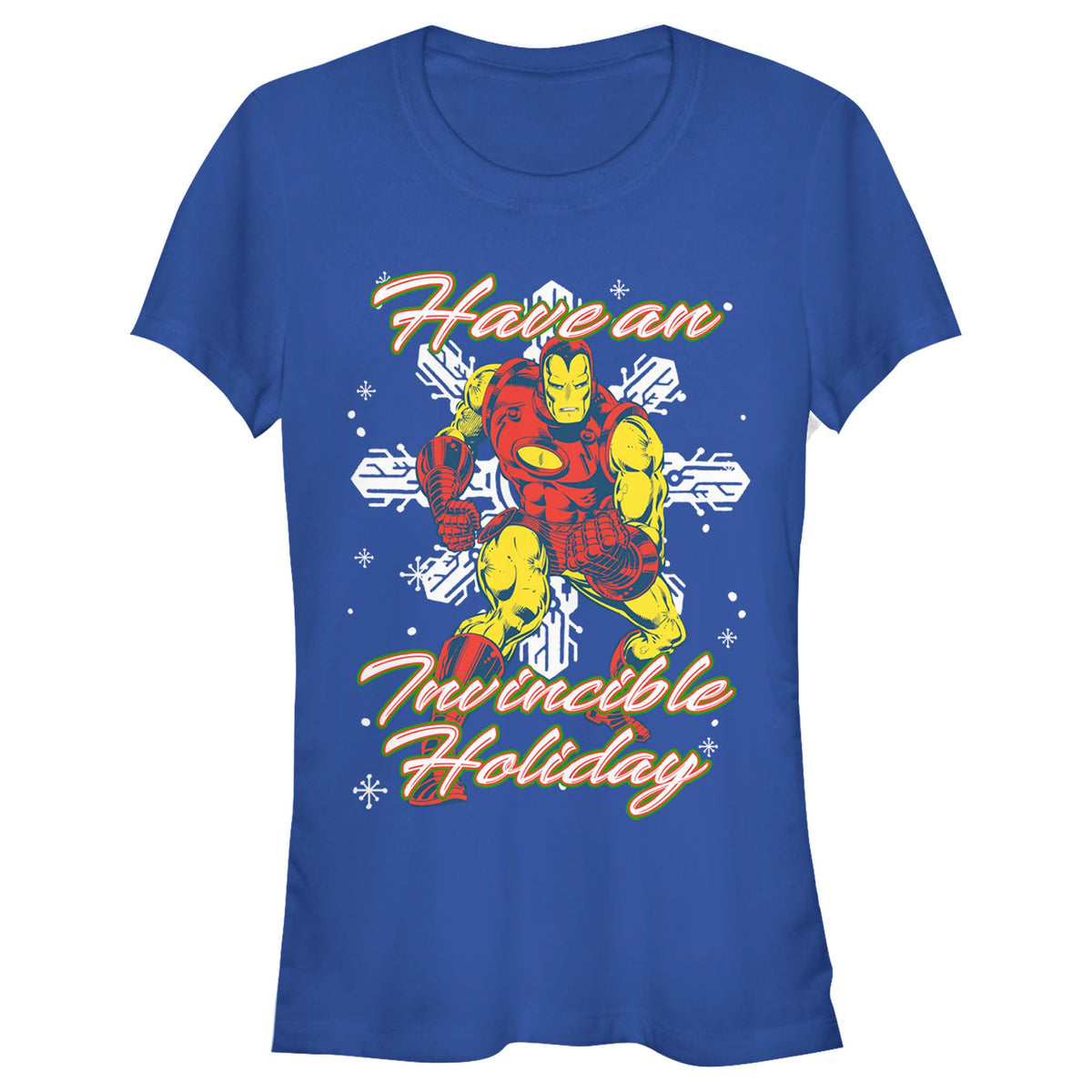 Junior's Marvel Incredible Holiday T-Shirt product image 1
