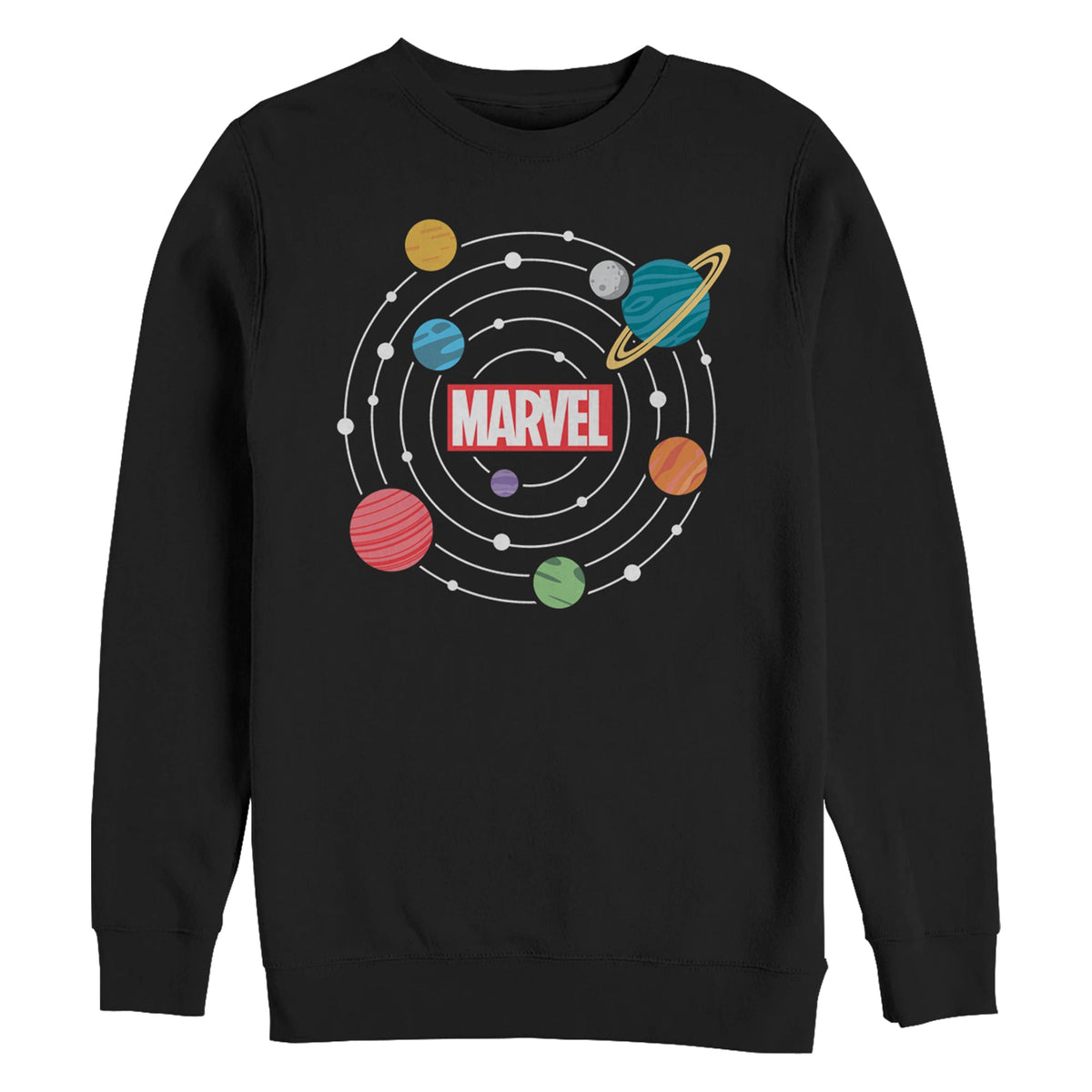 Men's Marvel SOLAR SYSTEM Sweatshirt product image 1