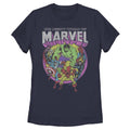 Women's Marvel Neon Group T-Shirt product image 1