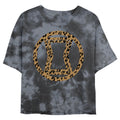 Junior's Marvel Widow Icon Leopard Fill Bombard Tie-Dye product image 1