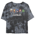 Junior's Marvel Doodle Avengers Bombard Tie-Dye T-Shirt product image 1