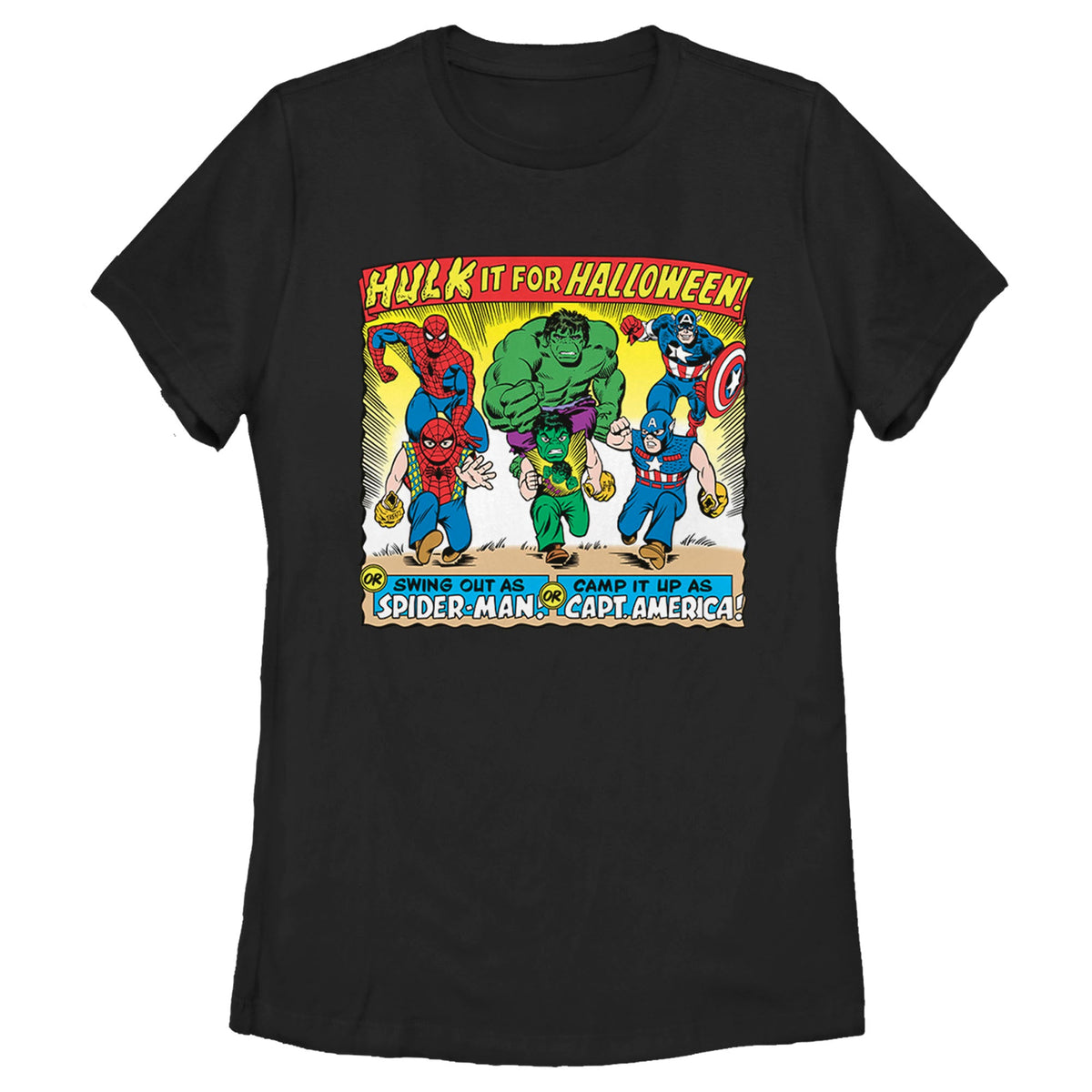 Women's Marvel Halloween Kids T-Shirt product image 1