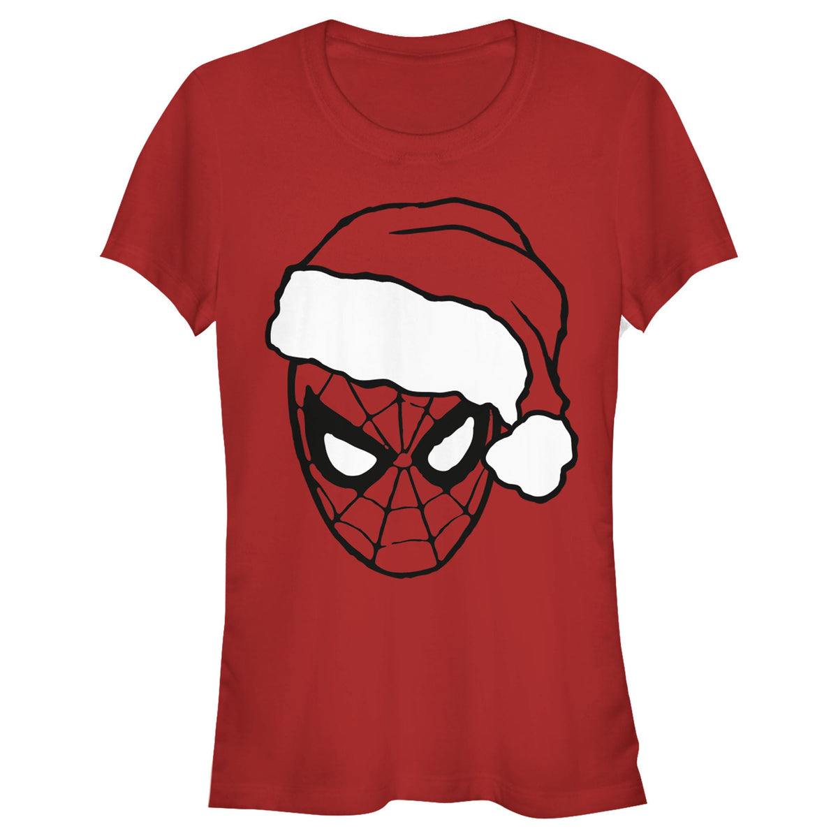 Junior's Marvel Christmas Spidey T-Shirt product image 1