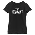 Girl's Marvel Groot White Logo T-Shirt product image 1