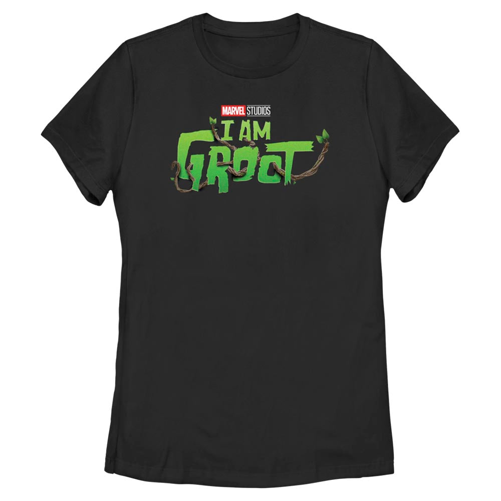 Women's Marvel Groot Main Logo T-Shirt product image 1