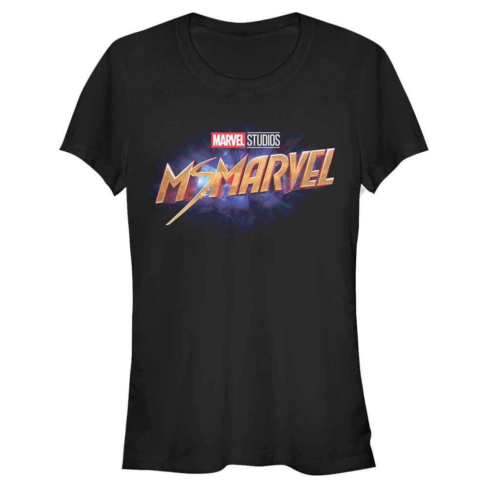 Junior's Marvel Ms Logo T-Shirt product image 1