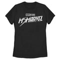 Women's Marvel Black and White T-Shirt product image 1