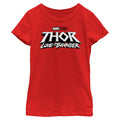 Girl's Marvel White Logo T-Shirt product image 1
