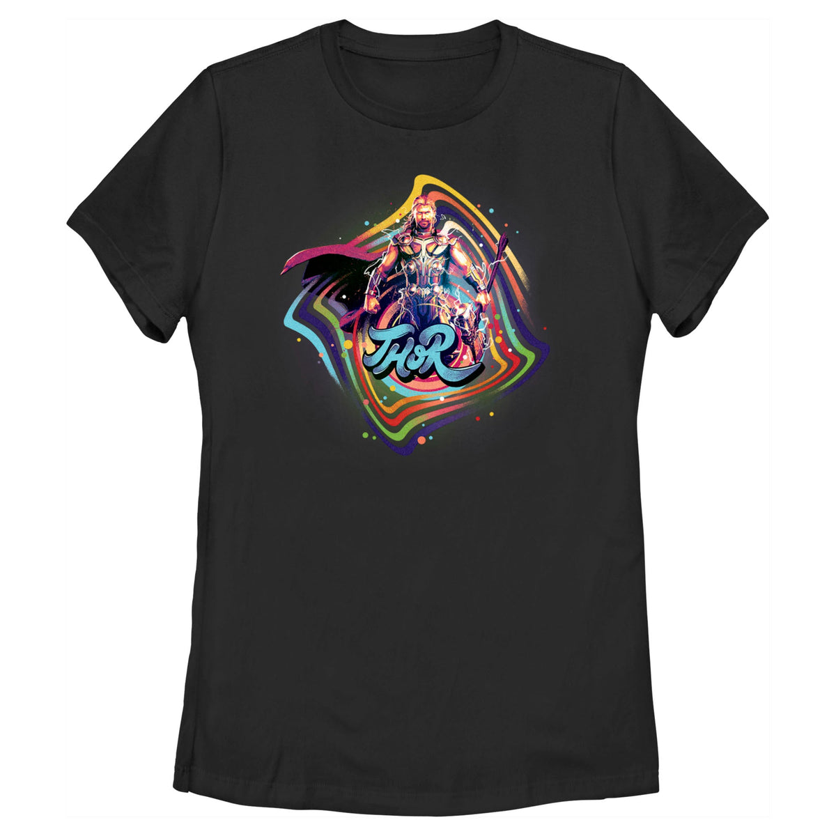 Women's Marvel Groovy Thor T-Shirt product image 1