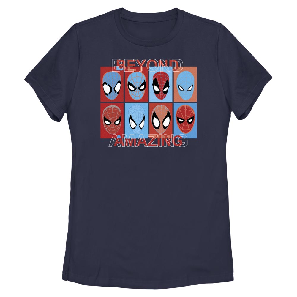Women's Marvel SPIDEY SQUARES BEYOND T-Shirt product image 1