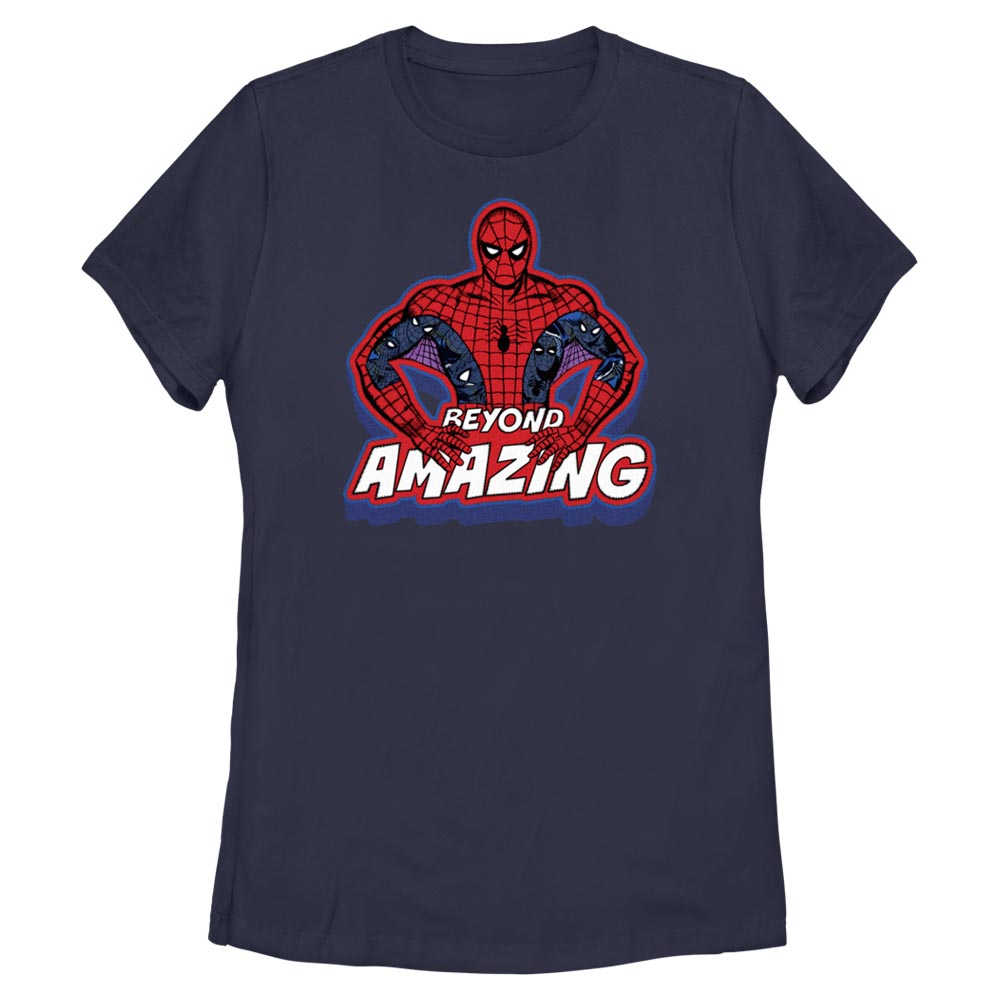 Women's Marvel SPIDEY POSE BEYOND T-Shirt product image 1