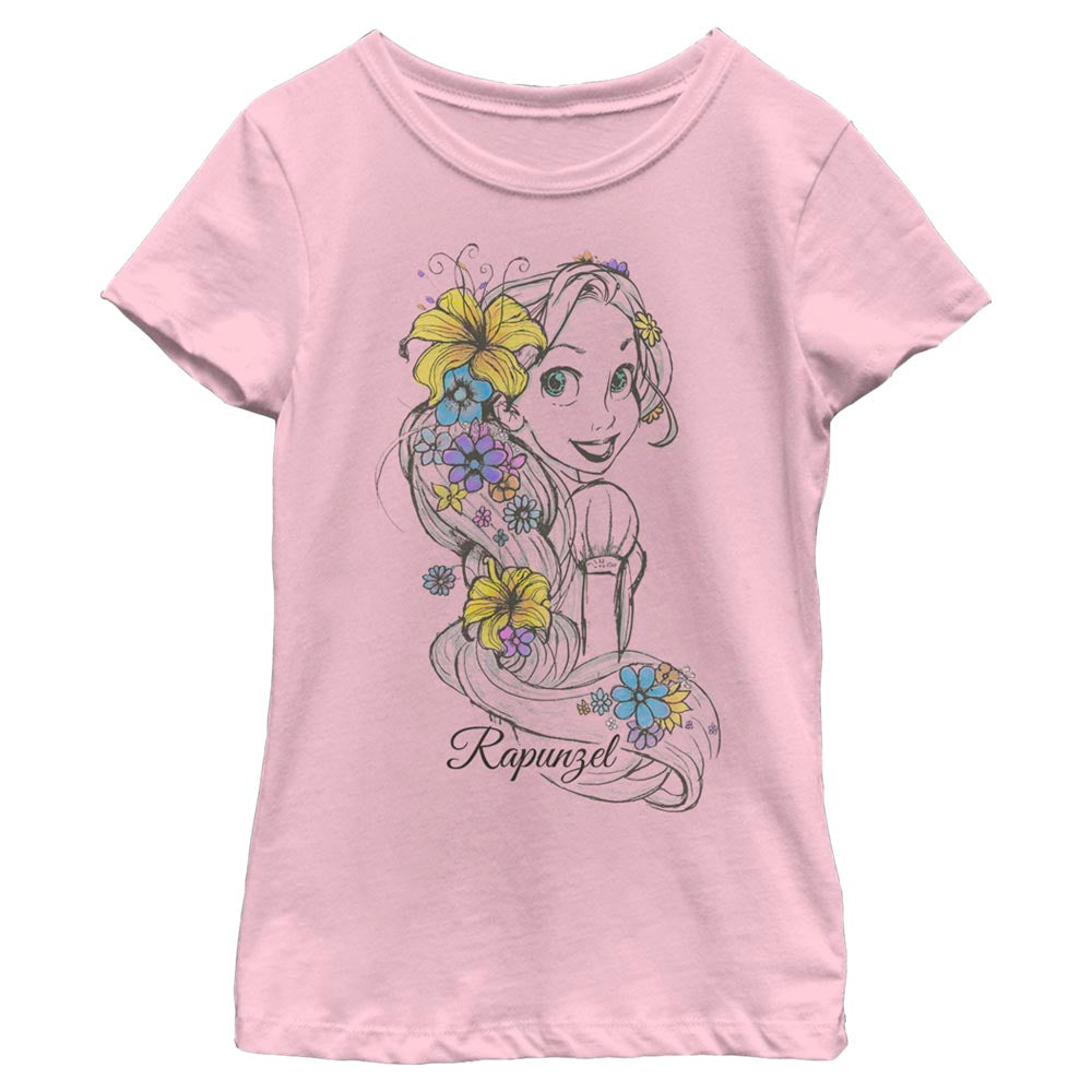 Girl's Disney RapunzelSketchAlt T-Shirt product image 1