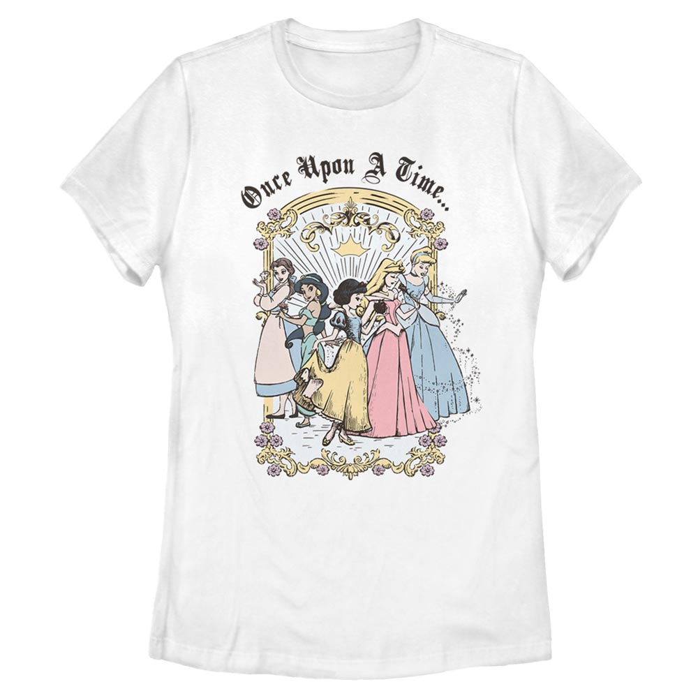 Women's Disney Vintage Princess Group T-Shirt product image 1