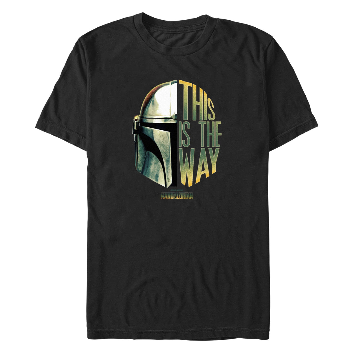 Men's Star Wars THE WAY HELMET T-Shirt product image 1