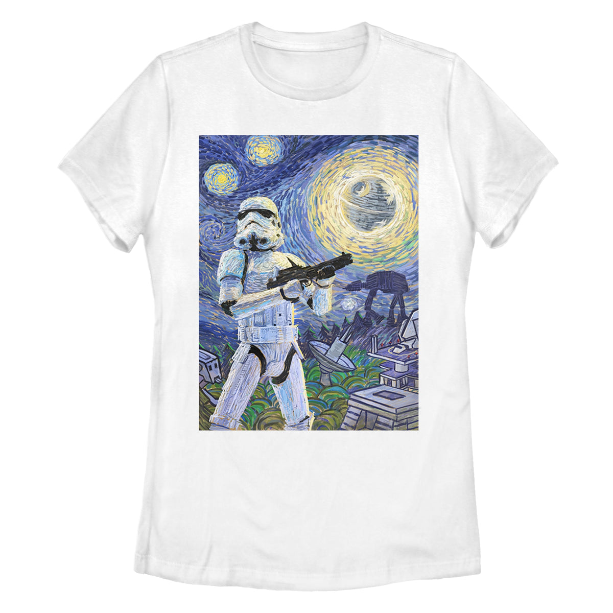 Women's Star Wars Stormy Night T-Shirt product image 1