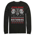 Men's Star Wars Disturbing Sweater Long Sleeve T-Shirt product image 1