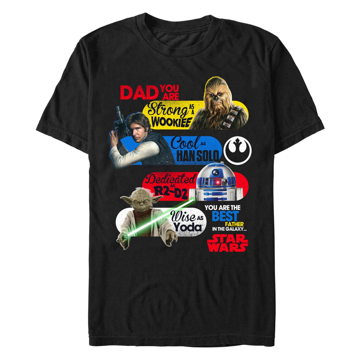 Men's Star Wars Galaxy Dad T-Shirt product image 1