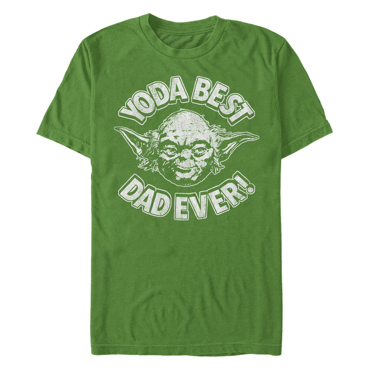Men's Star Wars Yoda Best Dad T-Shirt product image 1
