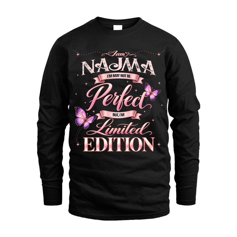 NAJMA TT39 Personalized Shirt – I May Not Be Perfect, But product image 4