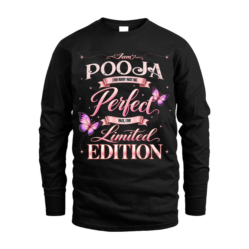 POOJA TT39 Personalized Shirt – I May Not Be Perfect, But product image 4